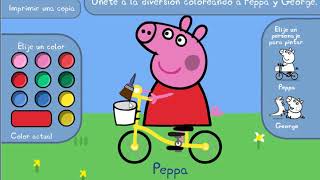 Jugando Un Juego De Peppa Para Colorear (Sin Comentar) screenshot 1