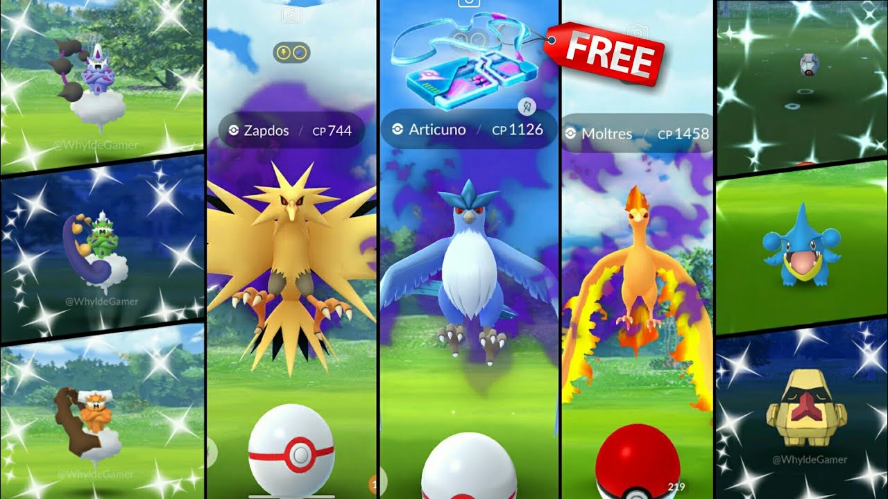 Pokémon GO Shiny Shadow Moltres, Shadow Zapdos, Entei, Groudon, Xerneas -  Mini Account (Read Describe) - PoGoFighter