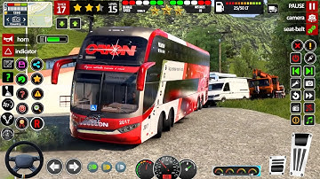 Euro Bus Simulator Game #029 | Luxury Coach Bus Driving Simulator | Android Gameplay