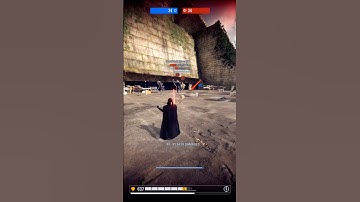 Darth Vader’s choke is just dope #starwars #battlefront2 #darthvader #lightsaberduel #gaming #shorts