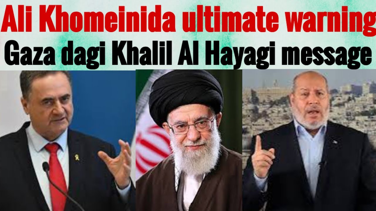 Irangi supreme leader da dhamki | Gazadagi makhoigi leader gi message ama