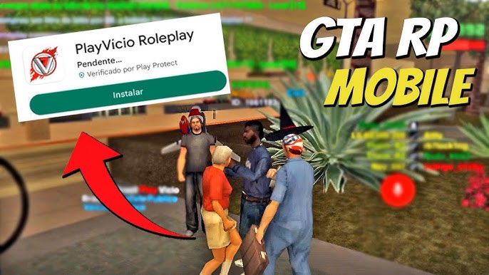 COMO INSTALAR GTA RP NO CELULAR - PlayVício Games 