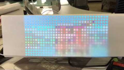 arduinoで電光掲示板