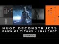 How to make a cg shot in nuke and redshift  dawn of titans loki production deconstruct