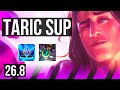 TARIC & Caitlyn vs NAUTILUS & Samira (SUP) | EUNE Master | 26.8