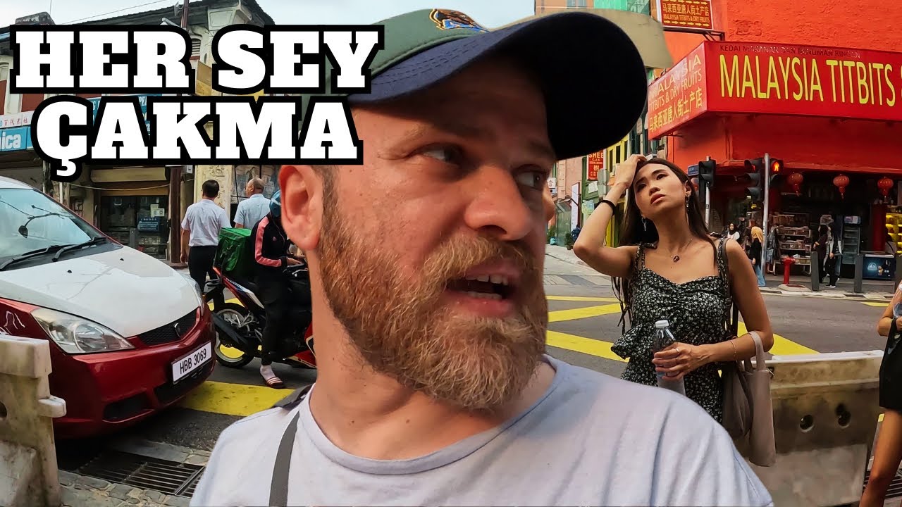 Çin Pazarına Geldim ! 🇲🇾 - (Chinatown, Kuala Lumpur)