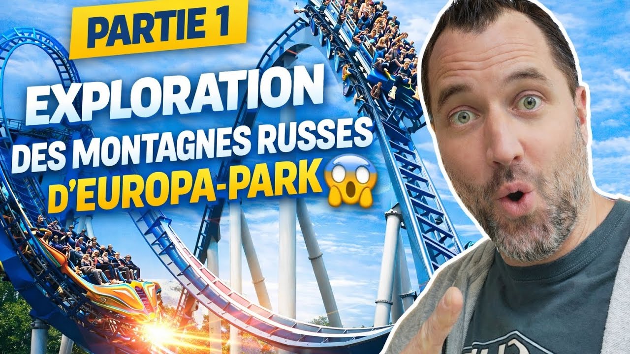 🎢 Exploration des montagnes russes d’Europa-Park – Partie 1