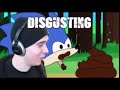Charmx Reupload DISGUSTING Reacting To SCIENTIFICALLY ACCURATE SONIC THE HEDGEHOG 