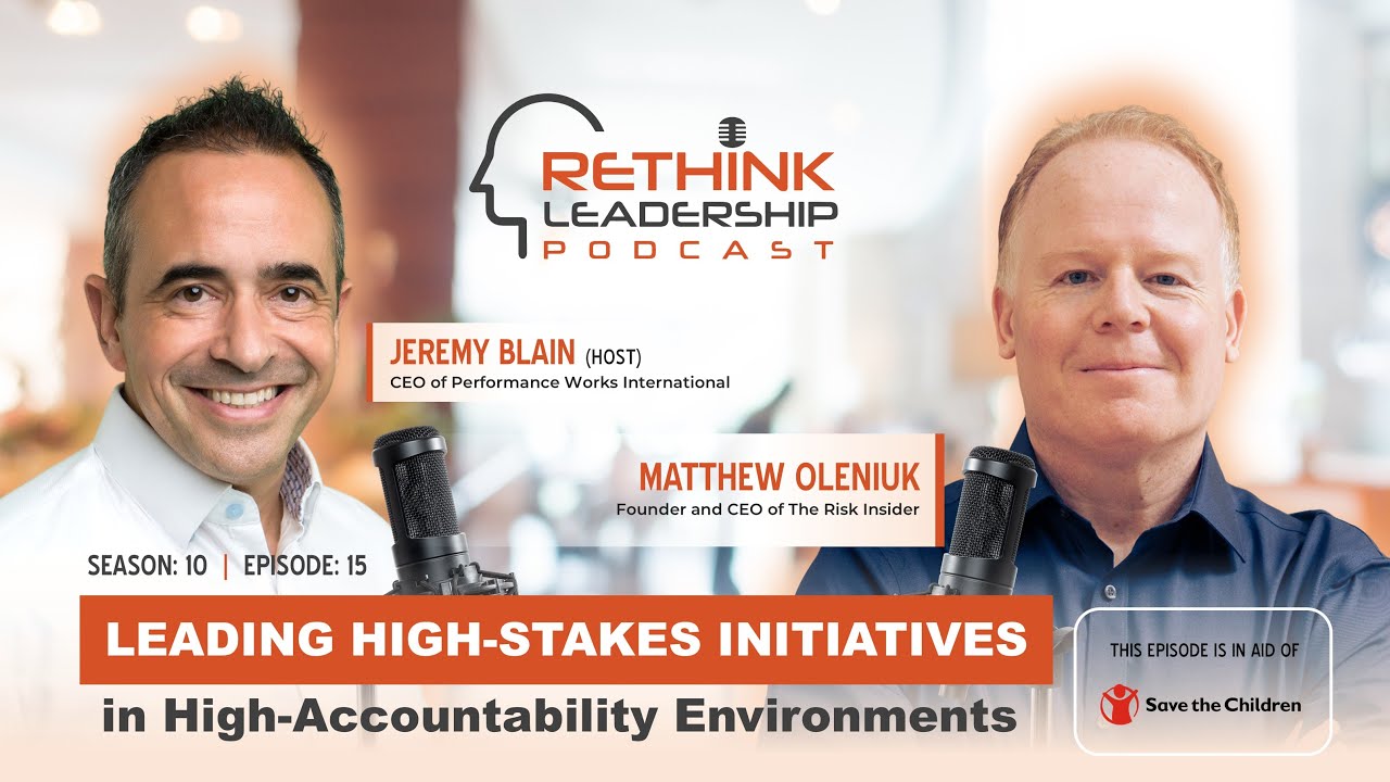 RLP S10E15: Leading High-Stakes Initiatives in High-Accountability Environments