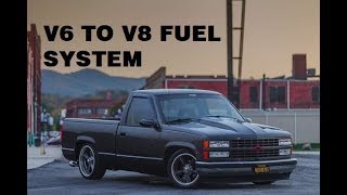 THE  MUSCLE TRUCKS FUEL SYSTEM (V6 TO V8 CARB SWAP)