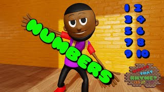 Learning Numbers Hip Hop 1-20 + 123 Rap Song + Count To 10 Rap | Nursery Rhyme Compilation