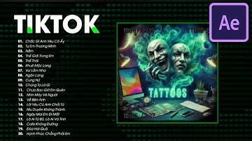 Sóng Nhạc Edm TikTok avee player mới nhất hiệu ứng ảnh động dạng danh sách bài hát cực đẹp