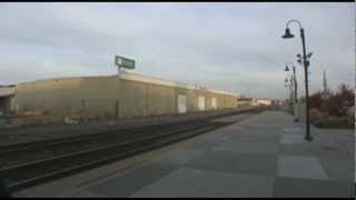 Christmas Day Amtrak Coast Starlight #11 Through Berkeley