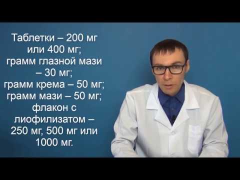 АЦИКЛОВИР: аналоги и инструкция по использованию