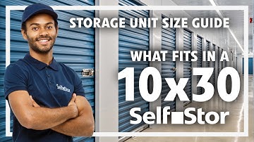 10x30 Storage Unit Size Guide | Self Stor Storage
