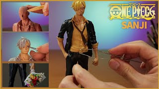 [원피스] 꽃다발 들고있는 상디 피규어 만들기 (ONEPIECE SANJI Figure Making)