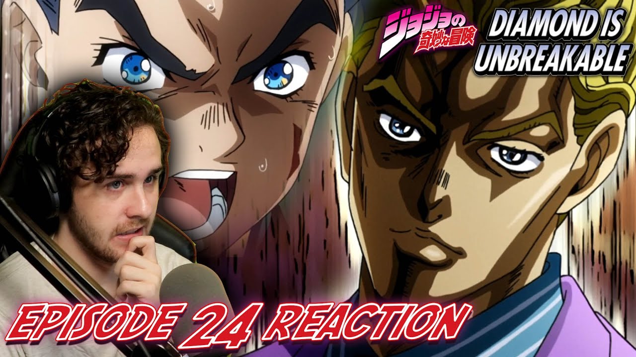 Koichi Vs Kira Jojo S Bizarre Adventure Part 4 Episode 24 Live Reaction Youtube