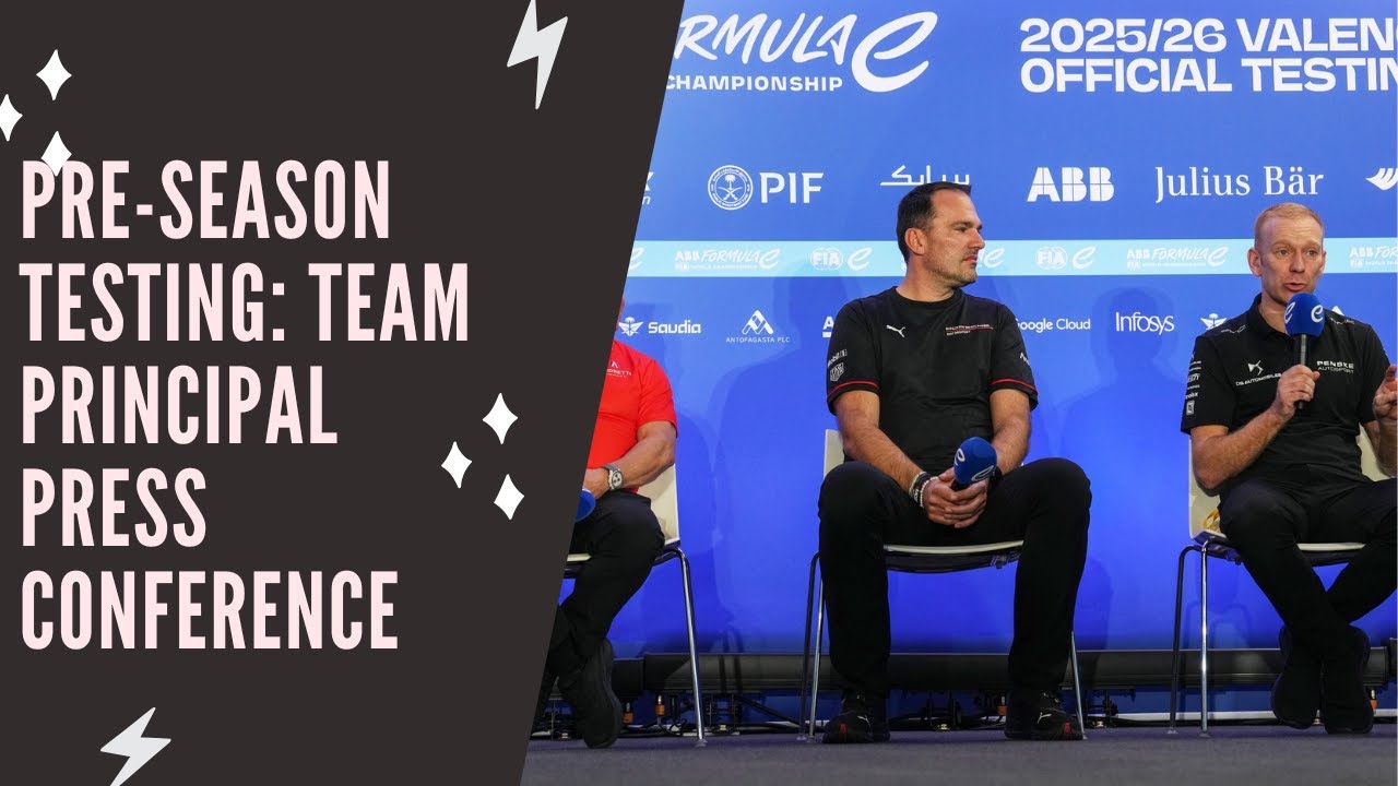 Wednesday Team Principal Press Conference | Formula E Pre-Season Testing | Valencia 2025