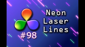 DaVinci Resolve Tutorial: How To Create a Neon Laser Line Animation