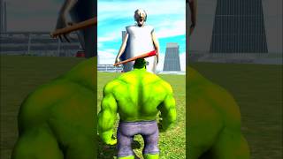 Hulk Vs Granny 😱 Indian Bike Driving 3d Game #indianbikedriving3d