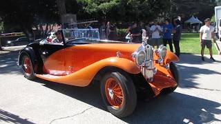 Rare 1932 Delage D8 100 SS Figoni Convertible Coupé