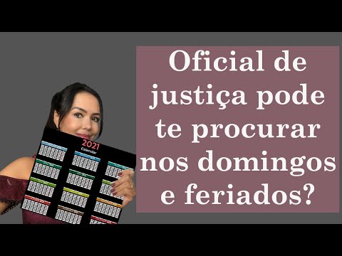 Vídeo: Por que os oficiais de justiça vêm?