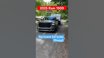 2026 Ram 1500 hurricane 3.0 turbo towing fuel mileage mpg better than 2026 Hemi v8?