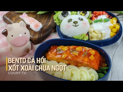Video Cách Làm CƠM BENTO CÁ HỒI SỐT XOÀI CHUA NGỌT cho bé... - youtube