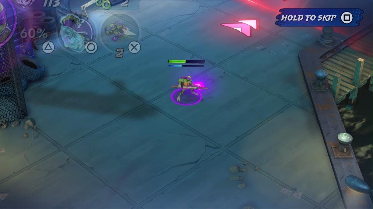 Teenage Mutant Ninja Turtles: Splintered Fate Boss Fight