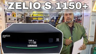 ⚡Luminous Zelio S 1150+ Inverter Full Review | 900VA Pure Sine Wave | Best Inverter 2026 🔥 #ranchi
