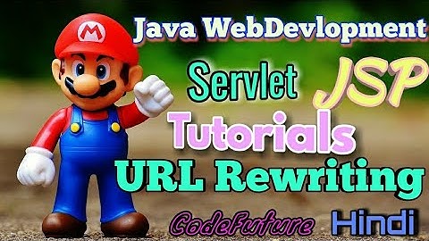 URL Rewriting in Servlet | CodeFuture | hindi