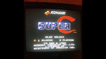 Super C  - NES [No Death Run]
