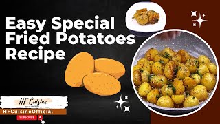 The Best Pan Fried Potatoes Recipe ??| Quick Delicious & Yummy Pan Fried Potatoes| Sautéed Potatoes