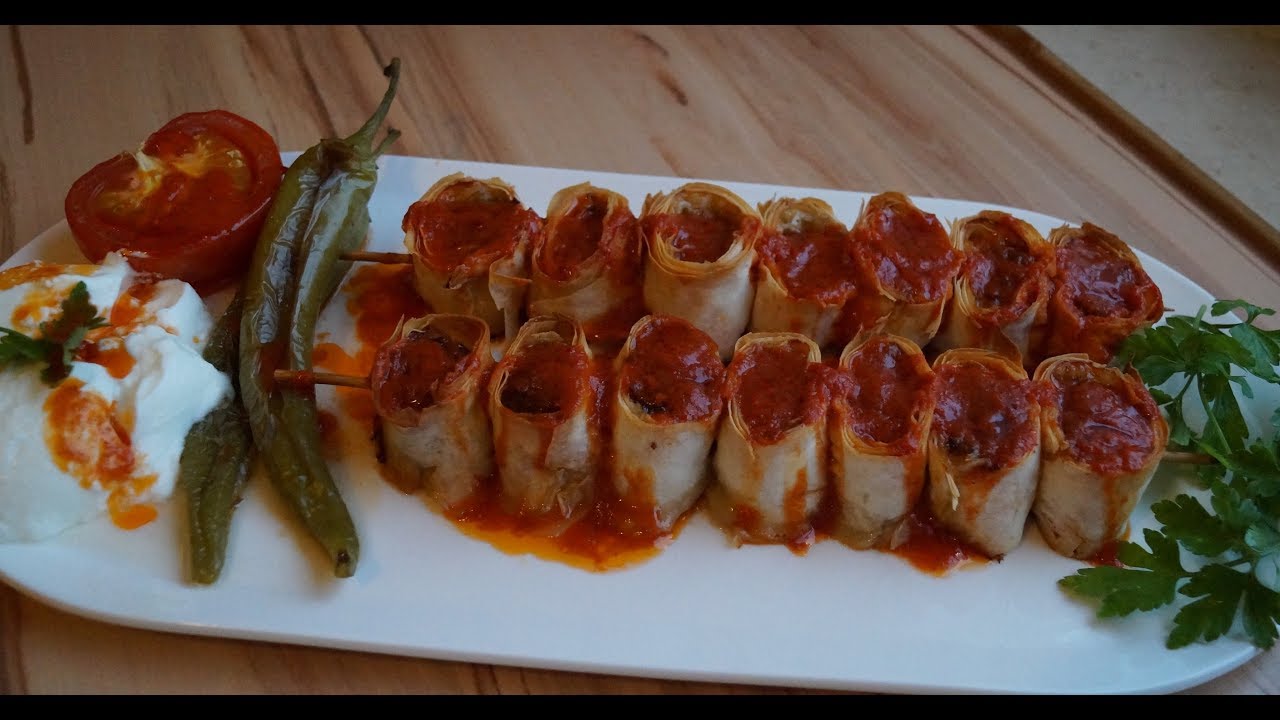 🔝Beyti Kebab Tadinda Nefis Yufka Kebabi‼Cok Lezzetli ve cok Pratik