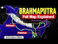 Understand Brahmaputra River Through Animation | Brahmaputra Origin &amp; Flow | UPSC GS | StudyIQ