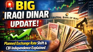 🚨 BIG IRAQI DINAR UPDATE! Planned Exchange Rate Shift & CBI Independence Explained Net Worth