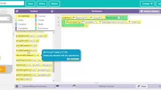 color Change project in app lab code.org