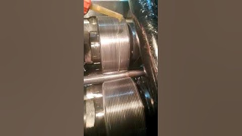 Hydraulic thread rolling machine 40mm capacity