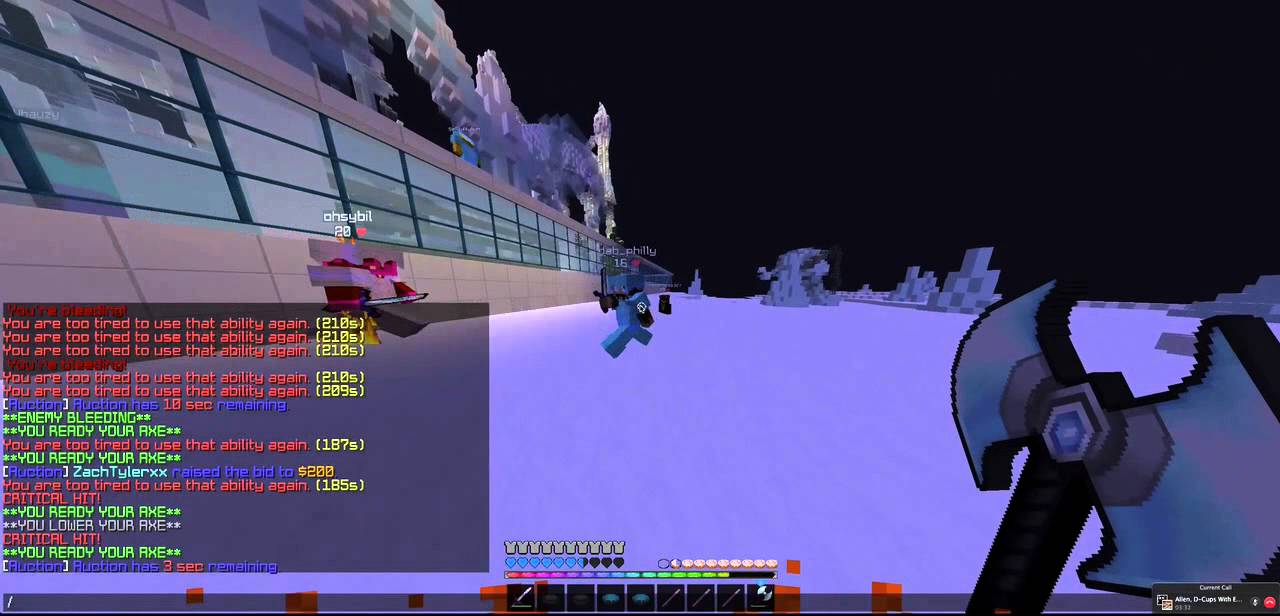 Woodycraft factionsice spawn pvp