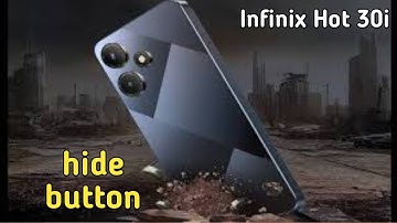 Back Button Setting In Infinix Hot 30i, How To Hide Back Button In Infinix Hot 30i,