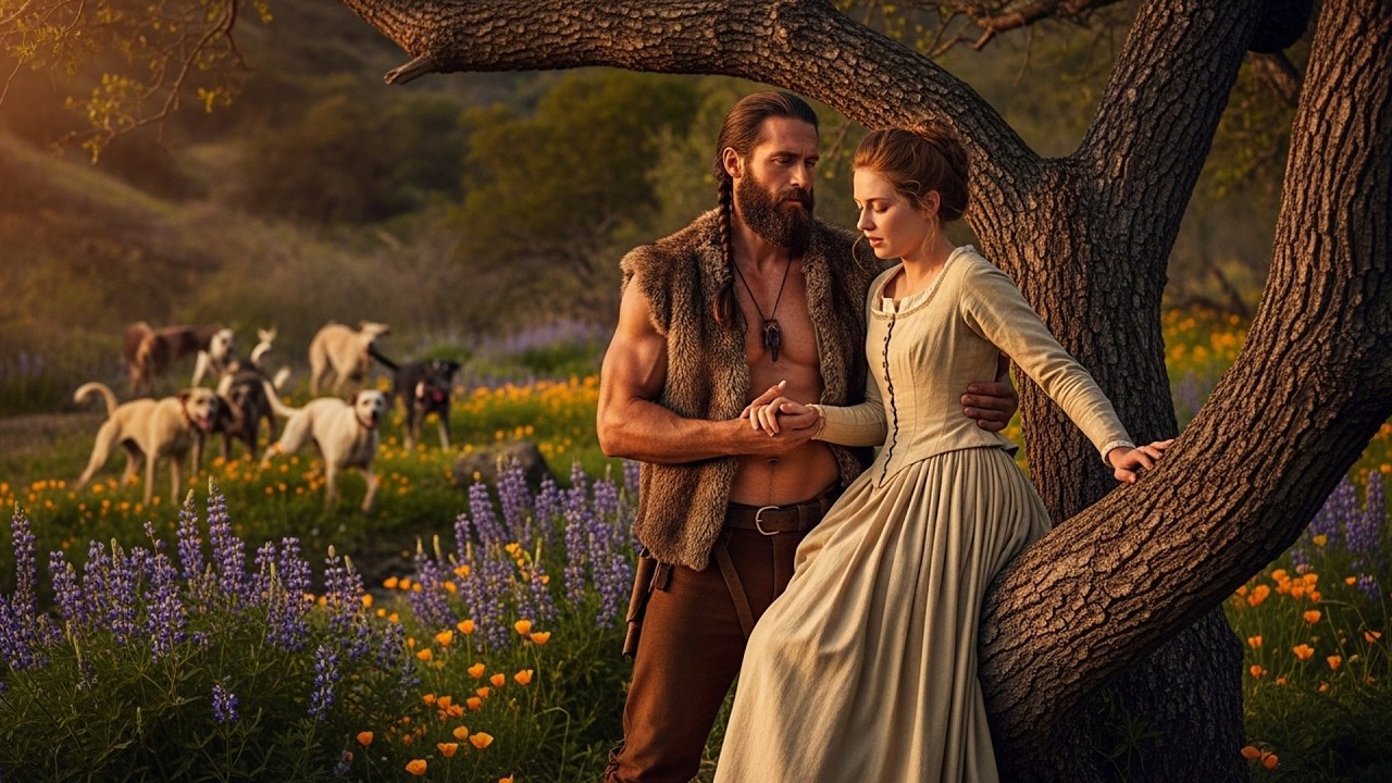 She Had Climbed a Tree to Escape Wild Dogs—Mountain Man Chased Them Off and Helped Her Down Gently