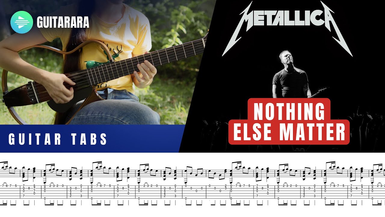 🎸 Nothing Else Matters - Metallica | Classical Guitar Cover | Guitar Tabs + Sheet Music