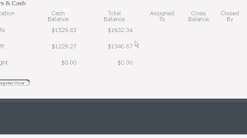 FireFly POS End Of Day