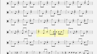 Bad Logic Clear As The Dark Drum Tablature