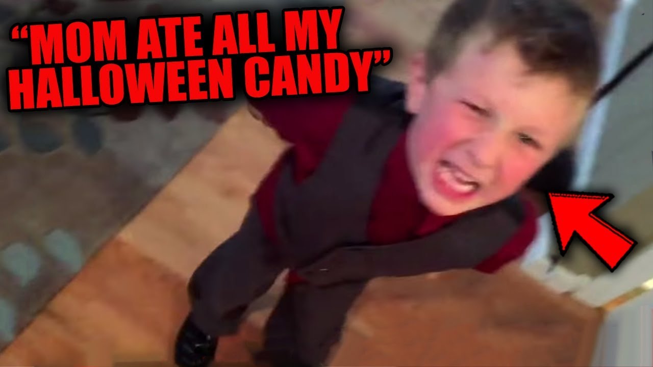 Top 10 CRAZIEST Halloween Candy Meltdowns CAUGHT ON CAMERA!