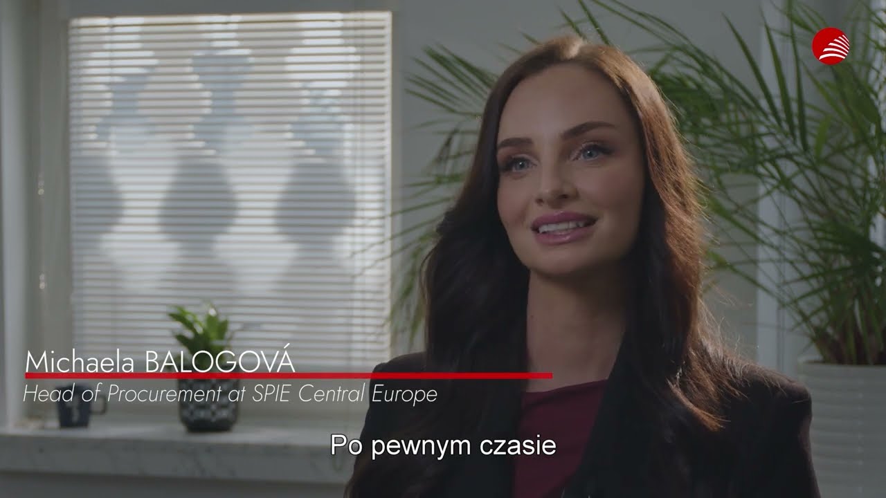 Moja kariera w SPIE: Michaela Balogova - Purchase Manager SPIE Central Europe