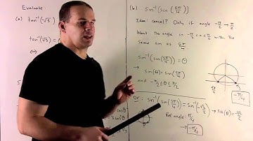 Examples of Inverse Trig Evaluations