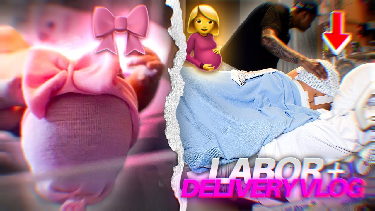 Labor + Delivery Vlog | 40 Weeks & 4 Days | 38 Hours in Labor | Meeting Our Princess
