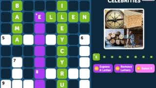 Crossword Quiz CELEBRITIES Level 3 - Walkthrough Update