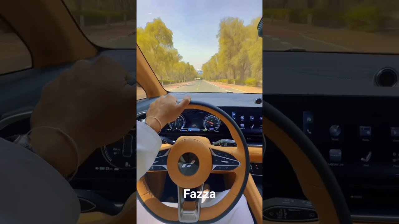 Fazza have a long drive💙Sheikh Hamdan Bin Mohammed Bin Rashid Al Maktoum💙Crown Prince of Dubai🤴🏻🇦🇪💙